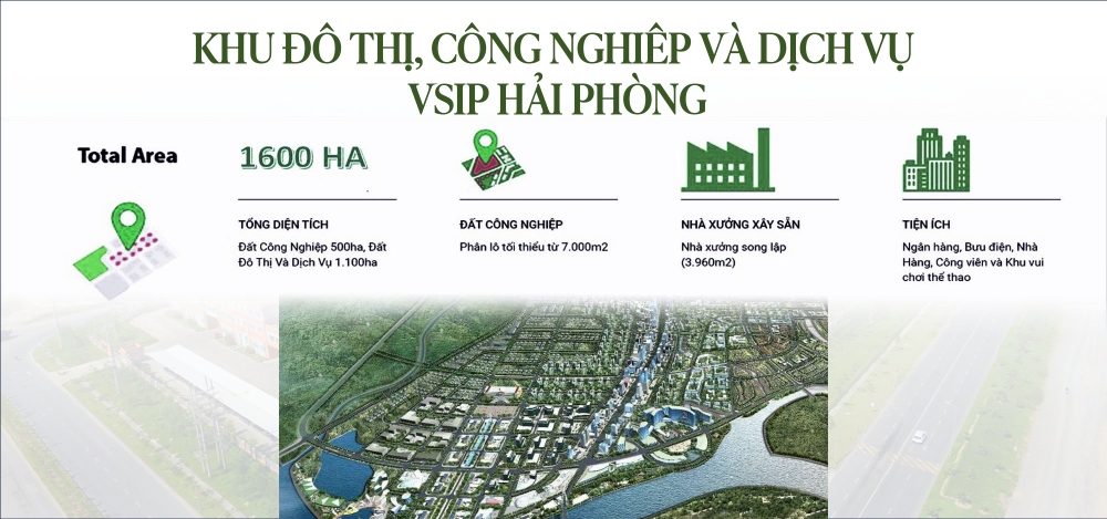 Chủ đầu tư dự án Sol Garden Thủy Nguyên và nền tảng hạ tầng từ VSIP Chủ đầu tư dự án Sol Garden Thủy Nguyên và nền tảng hạ tầng từ VSIP
