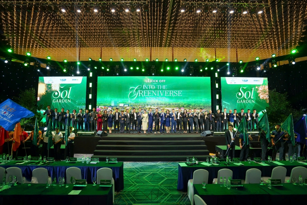 “Into The Greeniverse”: Thông điệp chiến lược tại sự kiện Kick Off Sol Garden Thủy Nguyên
