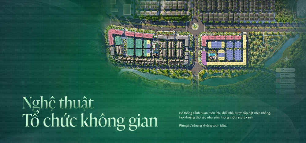 Mặt bằng dự án Sol Garden Thủy Nguyên dưới góc nhìn quy hoạch 1/500