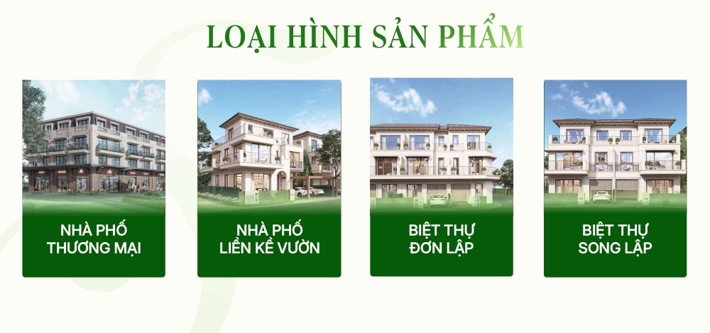 Phân tích mặt bằng dự án Sol Garden Thủy Nguyên theo cơ cấu sản phẩm
