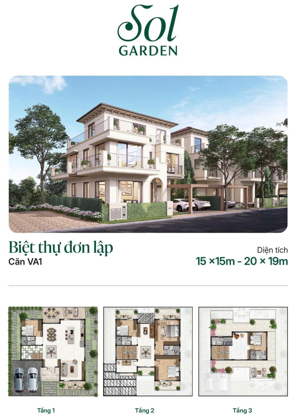 Biệt thự đơn lập Sol Garden mang đến giá trị bền vững cho nhiều thế hệ Biệt thự đơn lập Sol Garden mang đến giá trị bền vững cho nhiều thế hệ