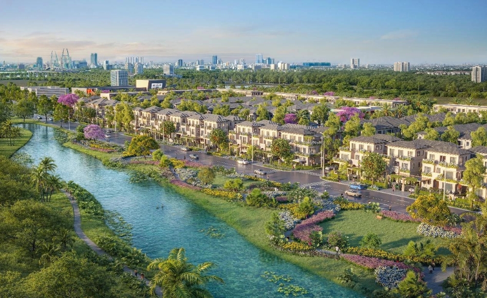 Không gian sống tại Sol Garden tạo nên sự cân bằng nhờ vị trí kết nối và quy hoạch khoa học