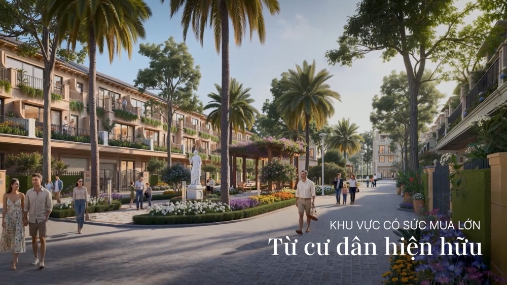Shophouse Sol Garden Thủy Nguyên tối ưu công năng kinh doanh và nâng cao giá trị khai thác