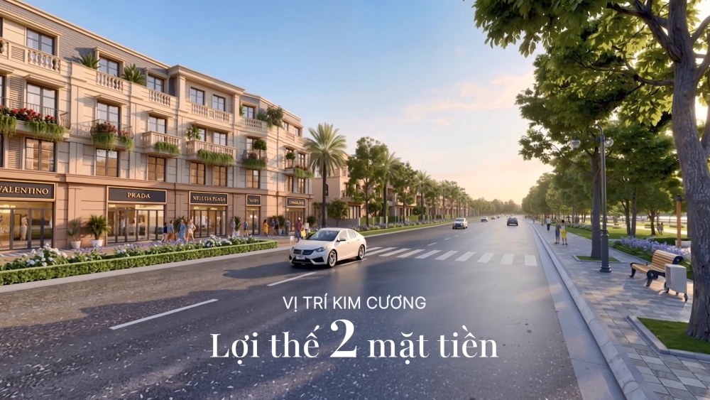 Shophouse Sol Garden Thủy Nguyên và cơ hội sở hữu tài sản giới hạn dành cho nhà đầu tư dài hạn
